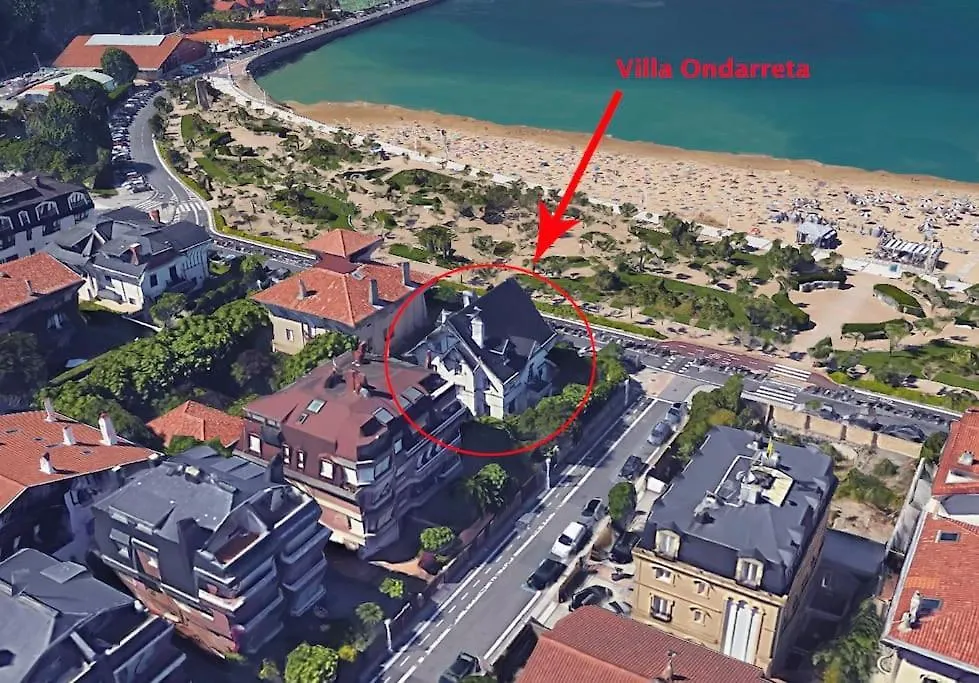 Villa Completa Para 8 En Primera Linea De Playa San Sebastian